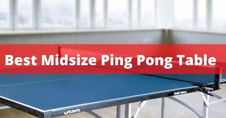 Best Midsize Ping Pong Table